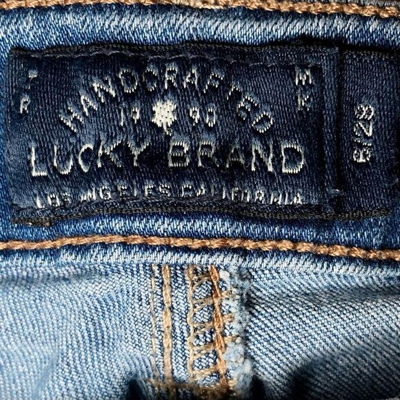 Lucky Brand Lolita Capri Jeans in Blue Wash Women’s 6/28 - Picture 7 of 9